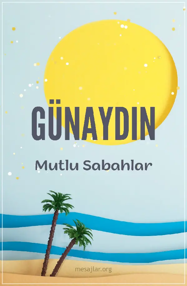 yaz mevsimi resimli günaydın iyi sabahlar mesajı