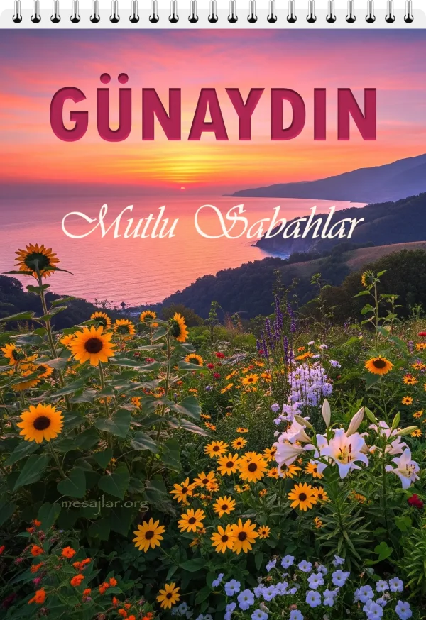 resimli günaydın iyi sabahlar mesajı