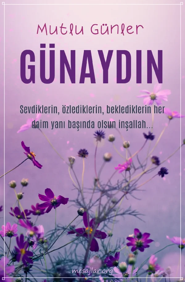 resimli günaydın iyi sabahlar mesajı