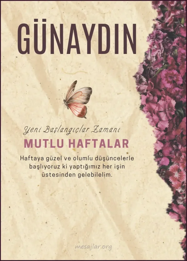 Pazartesi günü resimli günaydın iyi sabahlar mesajı