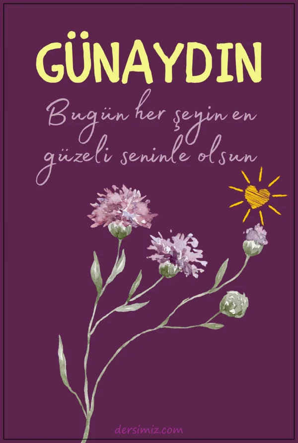 resimli günaydın iyi sabahlar mesajı