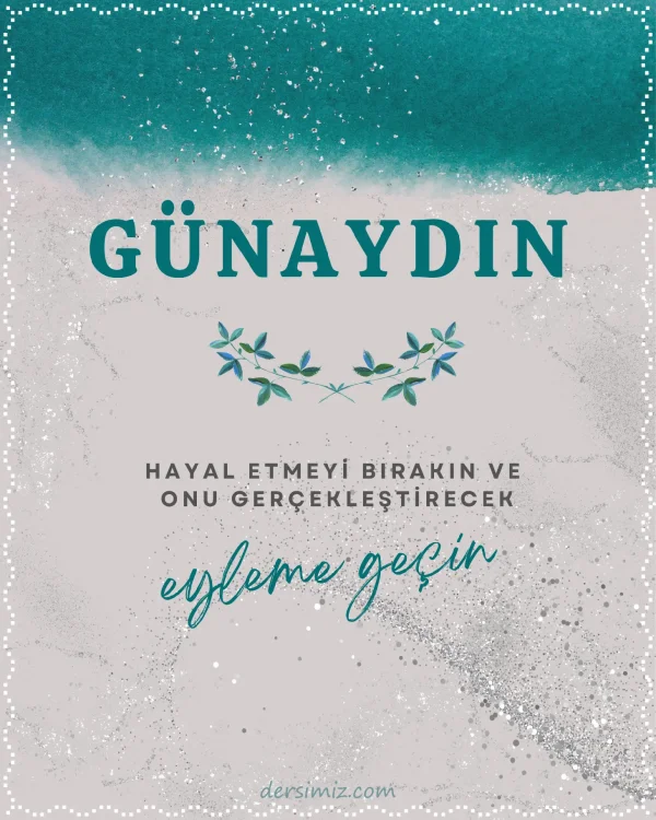 resimli günaydın iyi sabahlar mesajı