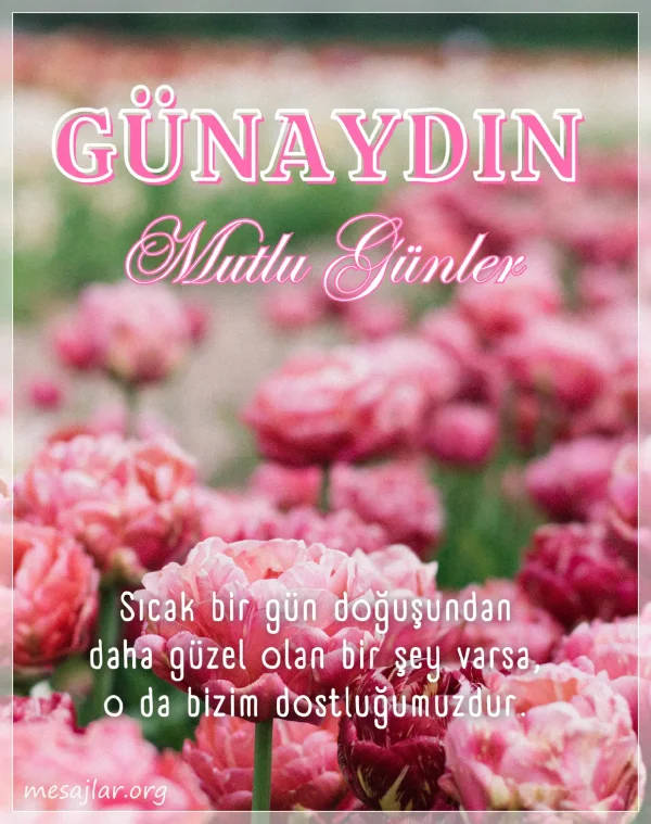 Arkadaşa dosta resimli günaydın iyi sabahlar mesajı