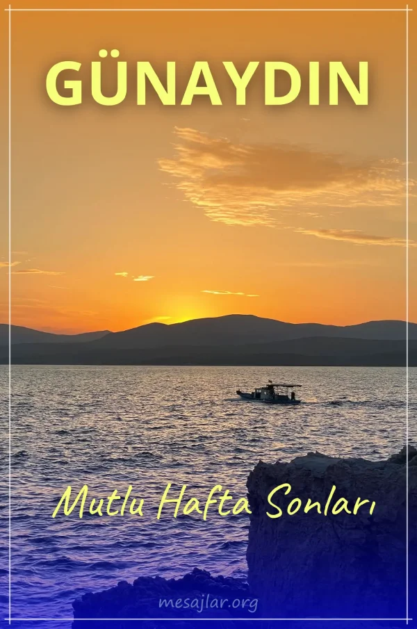 cumartesi günü resimli günaydın iyi sabahlar mesajı