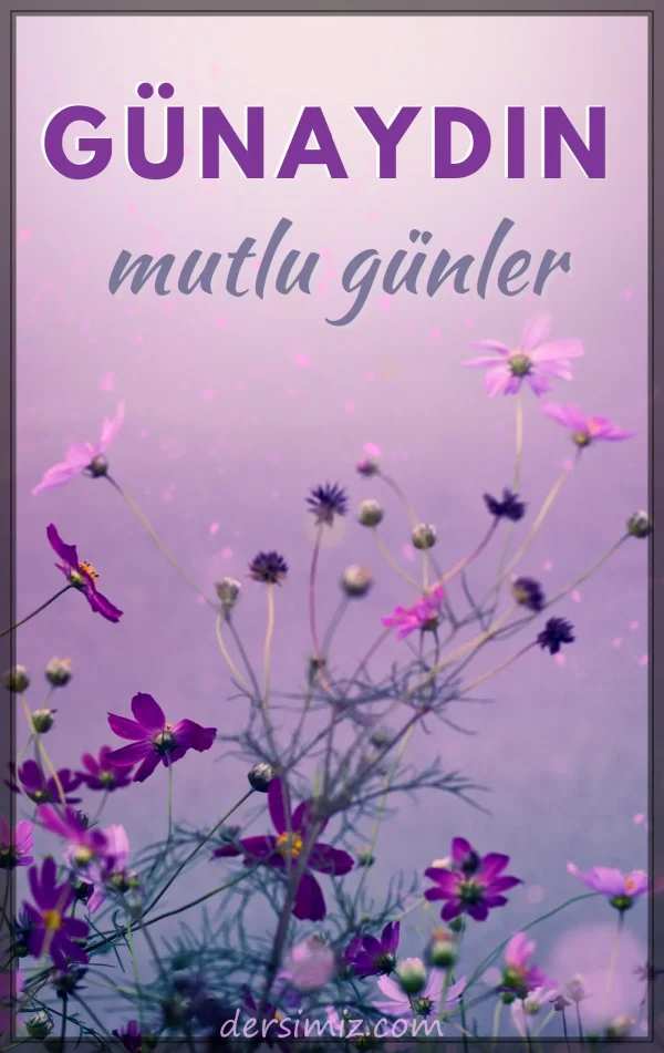 resimli günaydın iyi sabahlar mesajı