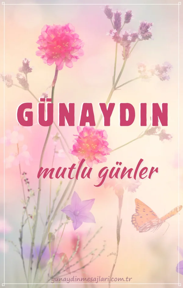 resimli günaydın iyi sabahlar mesajı