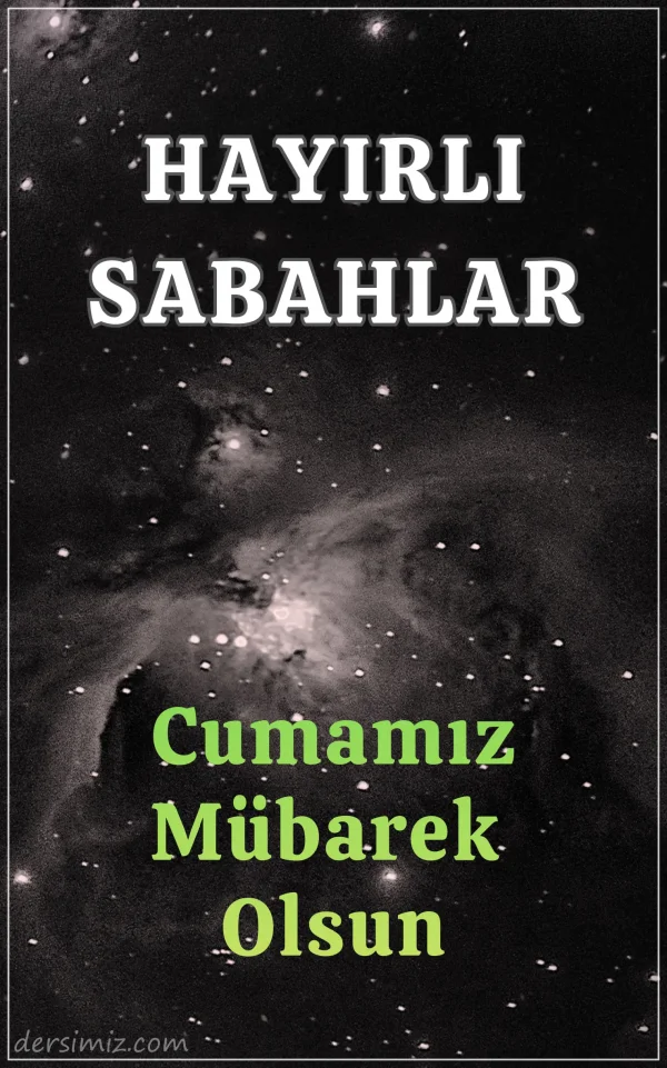 cuma günü resimli hayırlı sabahlar mesajı