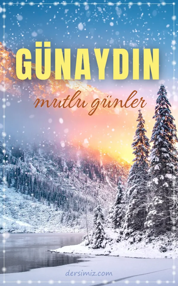 resimli günaydın iyi sabahlar mesajı