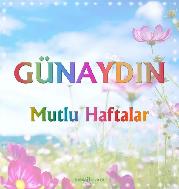 resimli günaydın iyi sabahlar mesajı