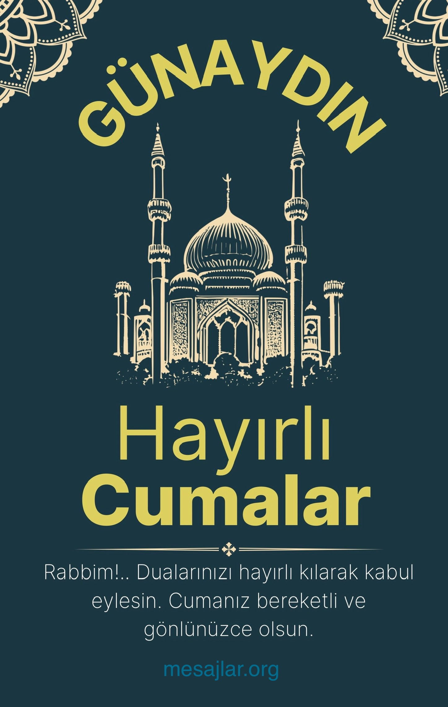 Cuma günü resimli günaydın iyi sabahlar mesajı