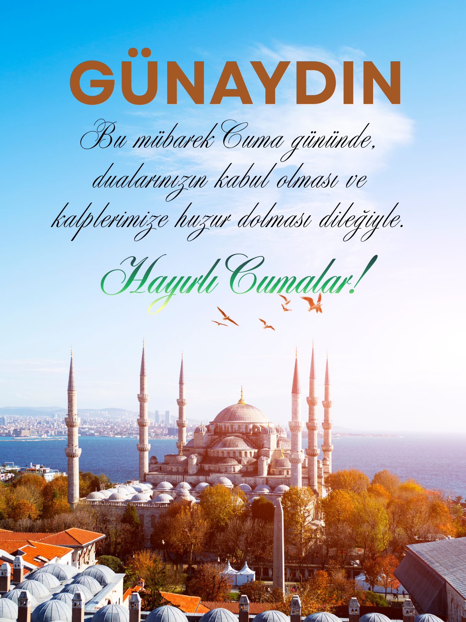 resimli günaydın iyi sabahlar mesajı