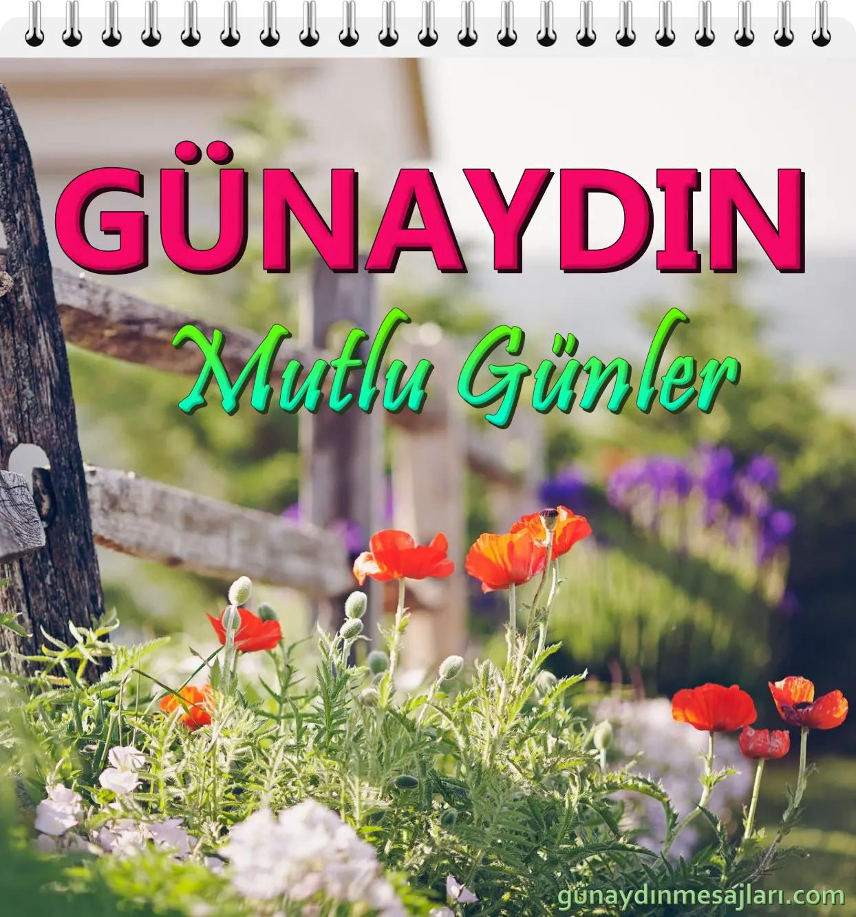 resimli günaydın iyi sabahlar mesajı