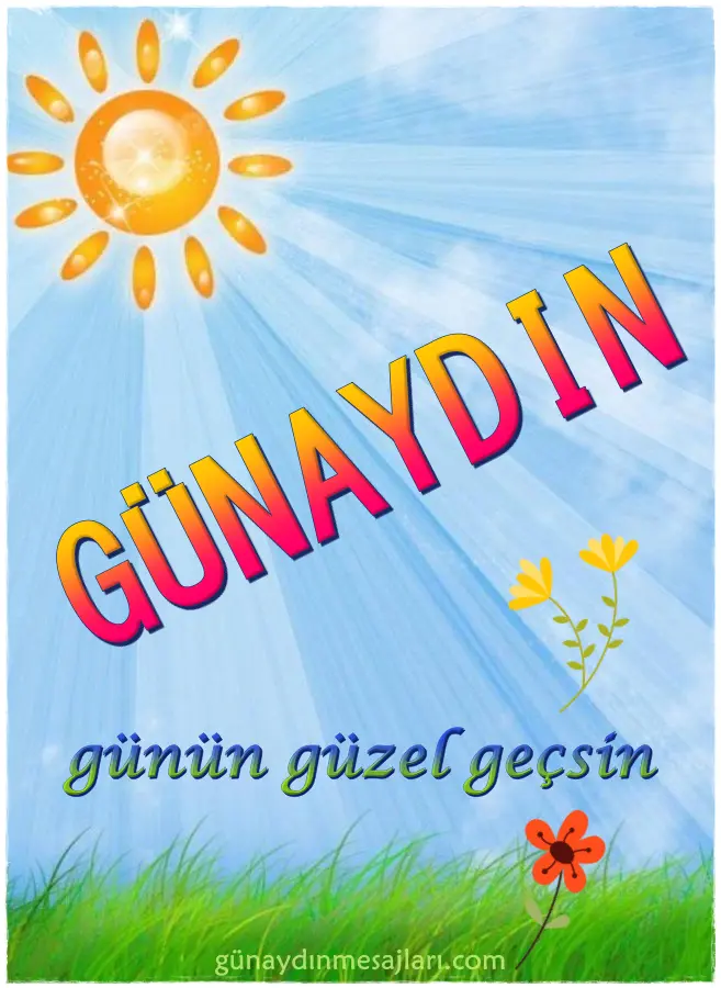 resimli günaydın mesajı