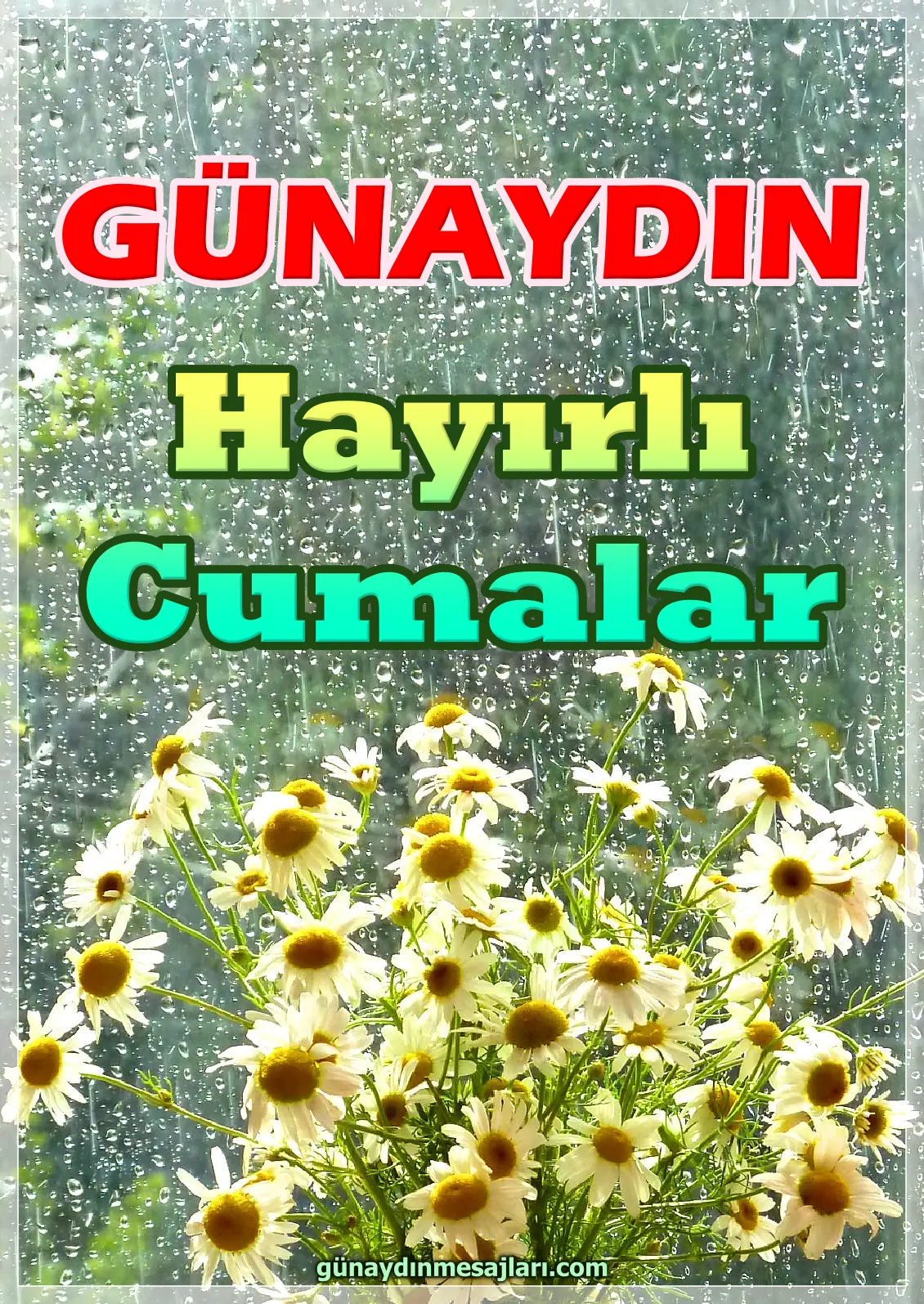resimli günaydın hayırlı cumalar mesajı
