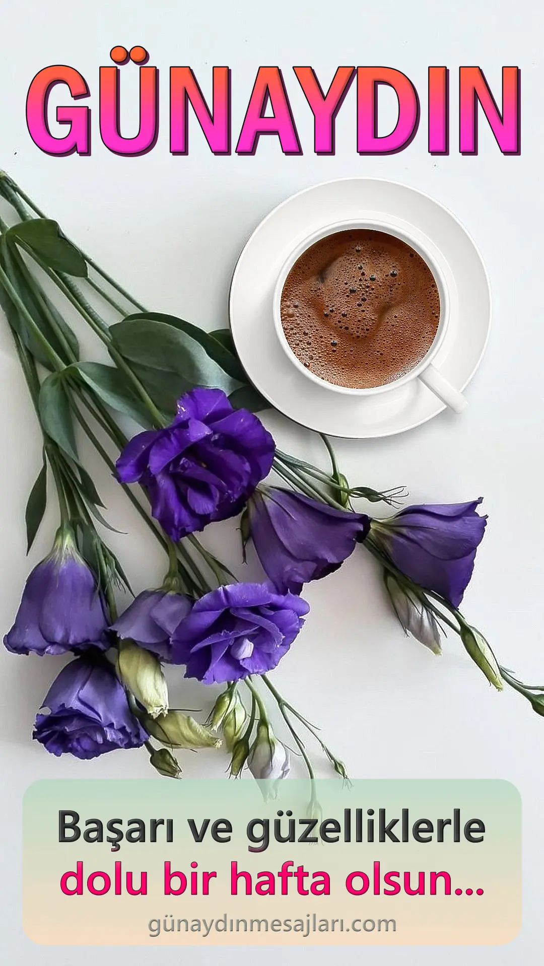 hafta başı resimli günaydın iyi sabahlar mesajı