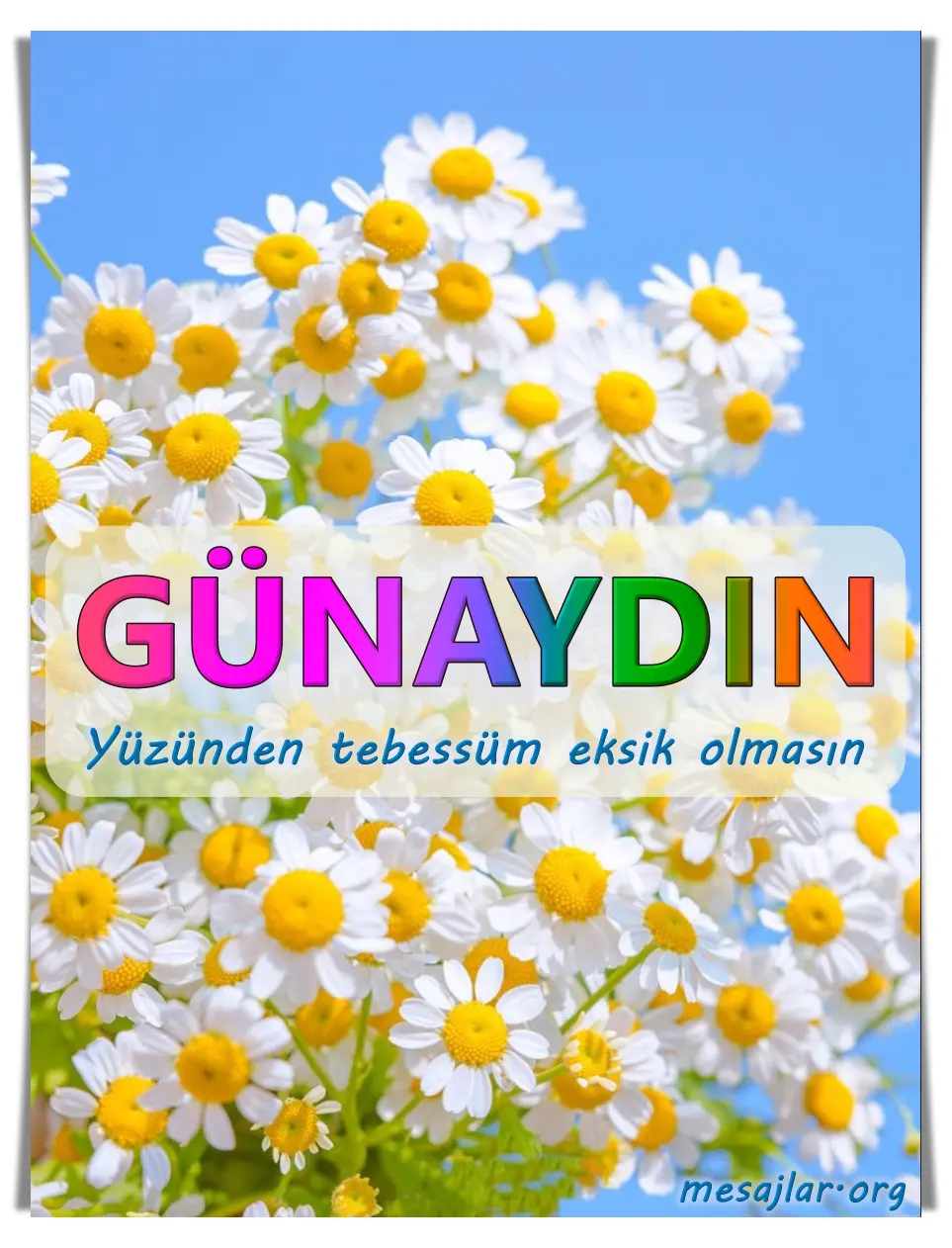 resimli günaydın iyi sabahlar mesajı