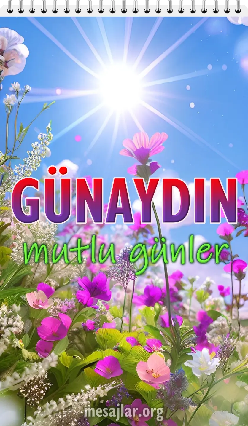 resimli günaydın iyi sabahlar mesajı