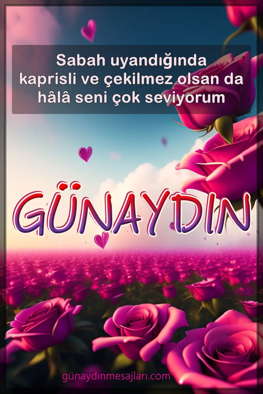 resimli günaydın iyi sabahlar mesajı