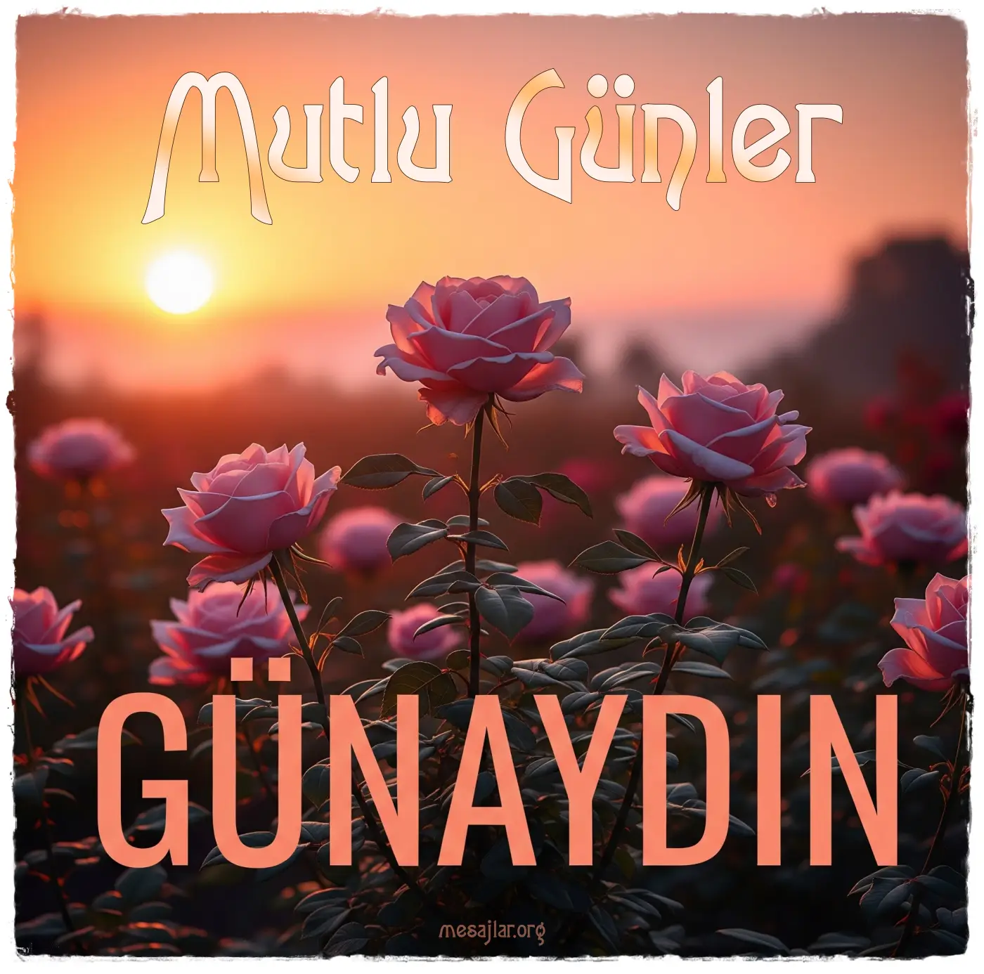 resimli günaydın iyi sabahlar mesajı