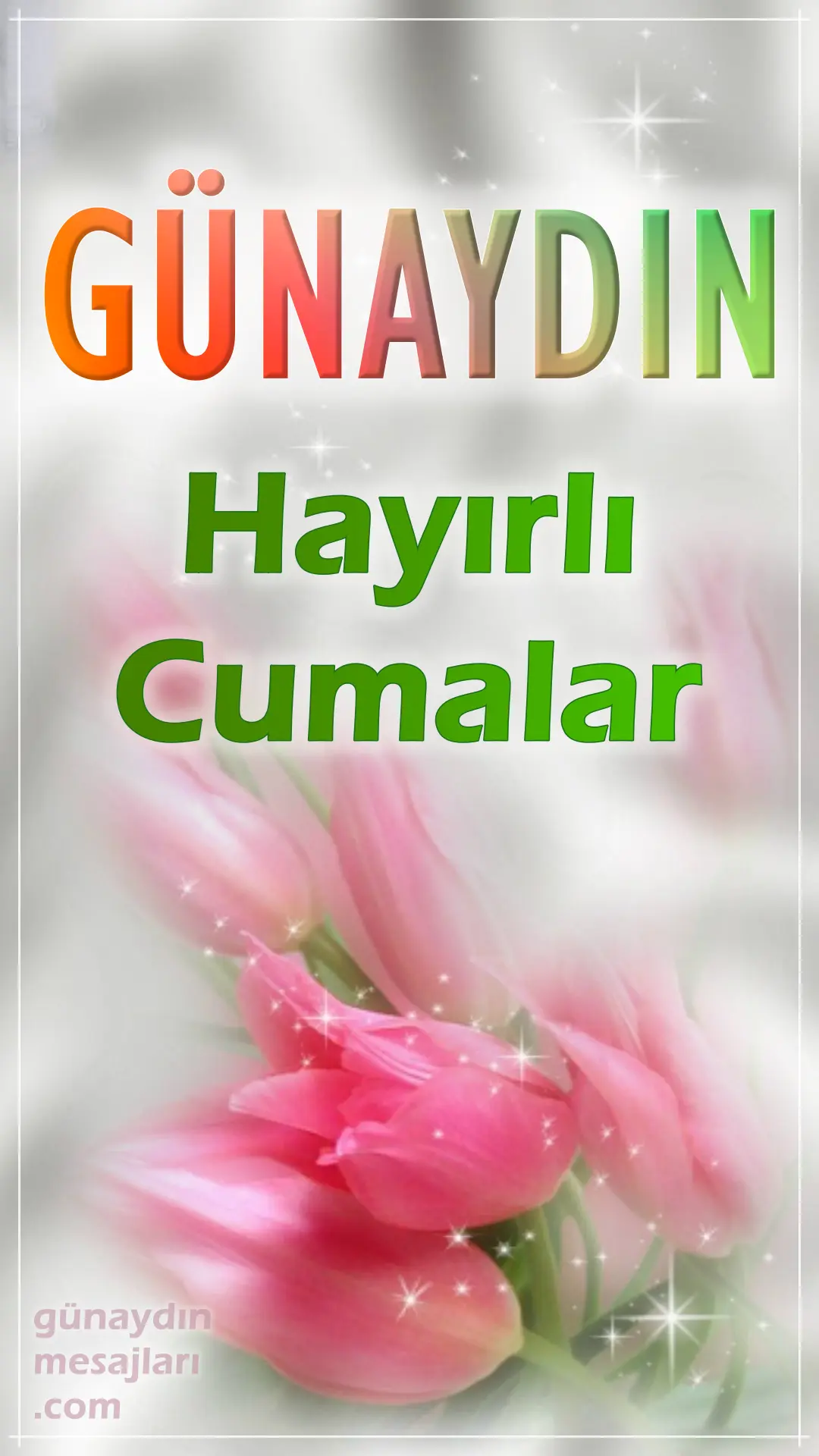 resimli günaydın hayırlı cumalar mesajı