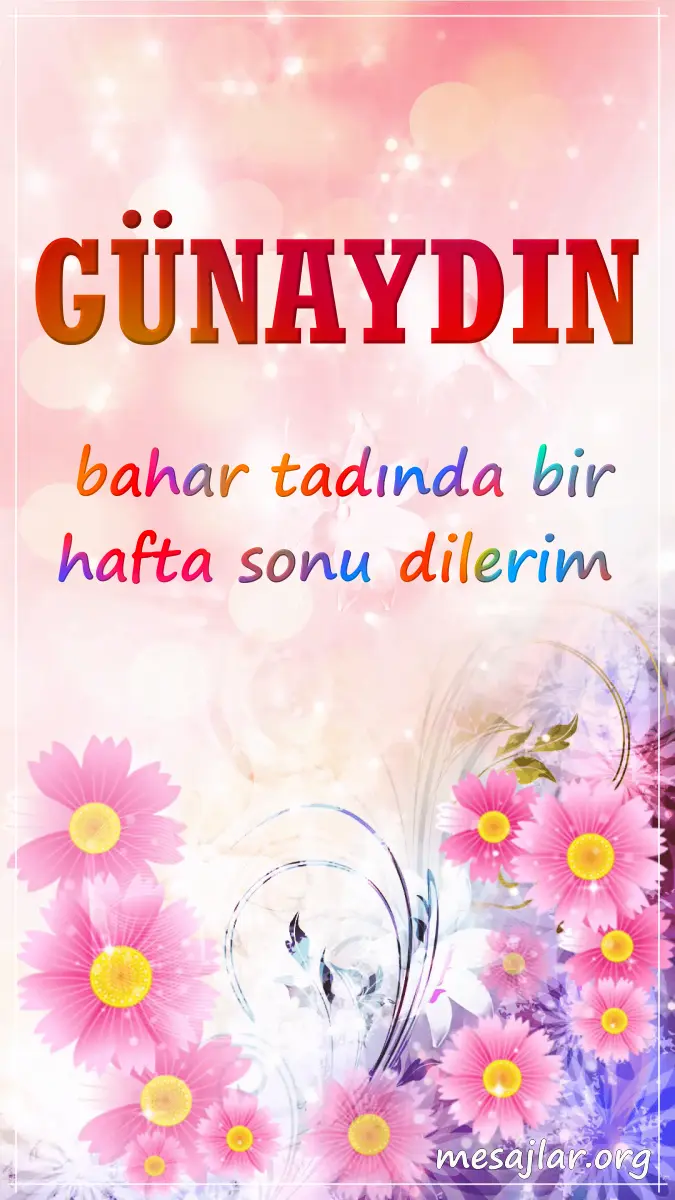 resimli günaydın iyi sabahlar mesajı