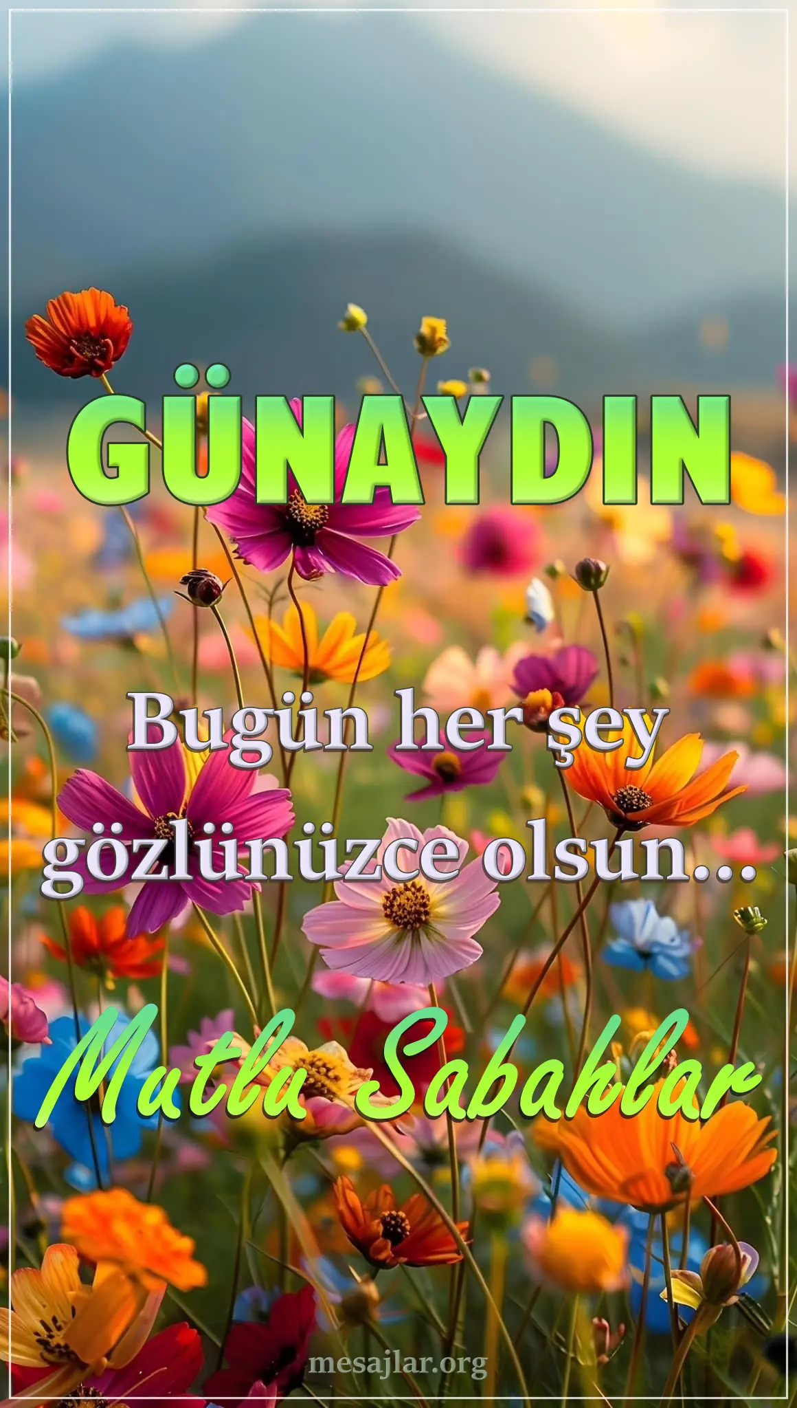 resimli günaydın iyi sabahlar mesajı