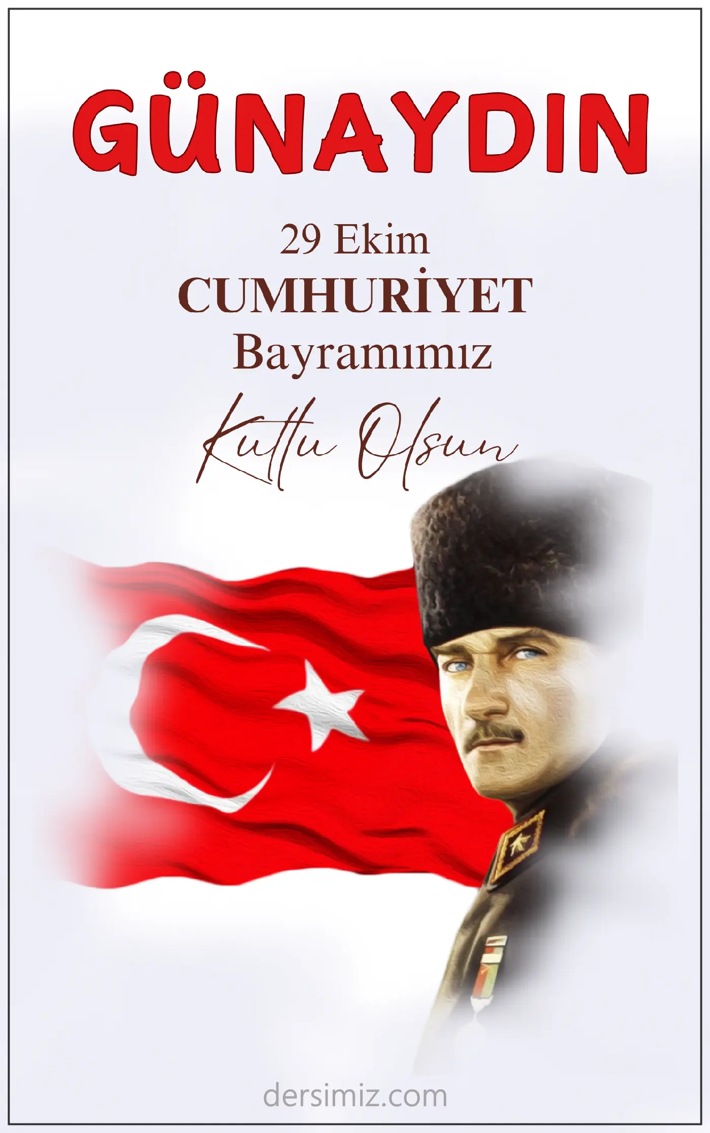 29 ekim resimli günaydın iyi sabahlar mesajı