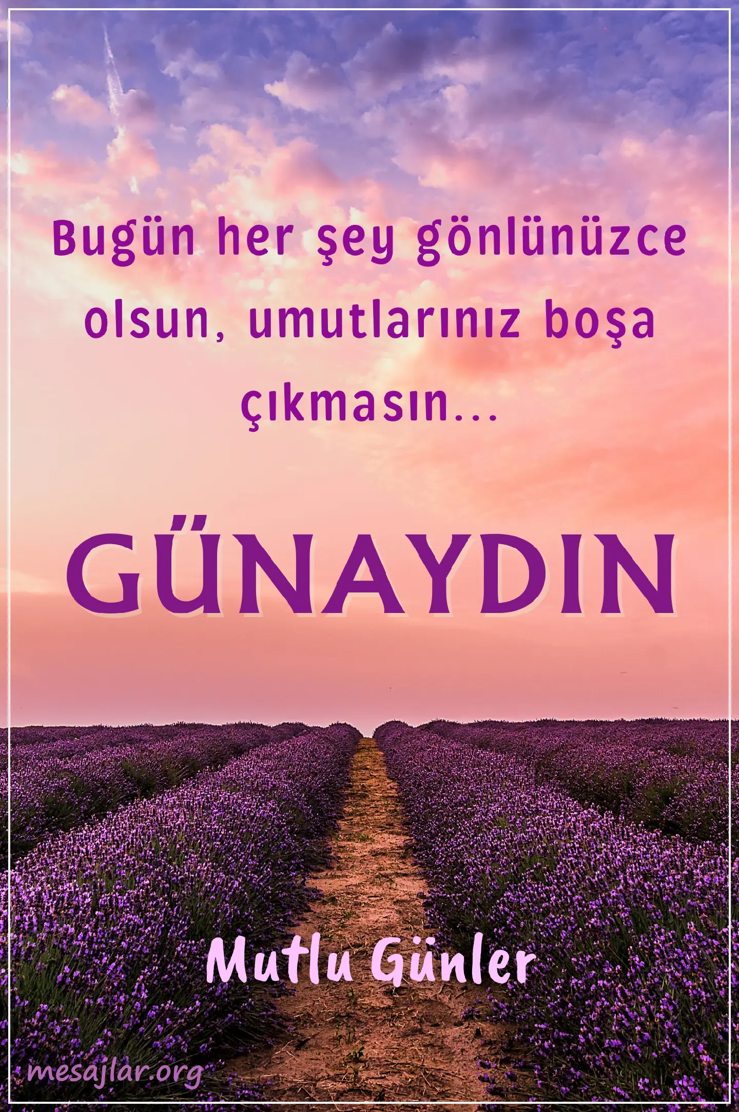 resimli günaydın iyi sabahlar mesajı