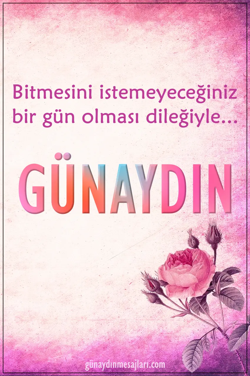 resimli günaydın iyi sabahlar mesajı