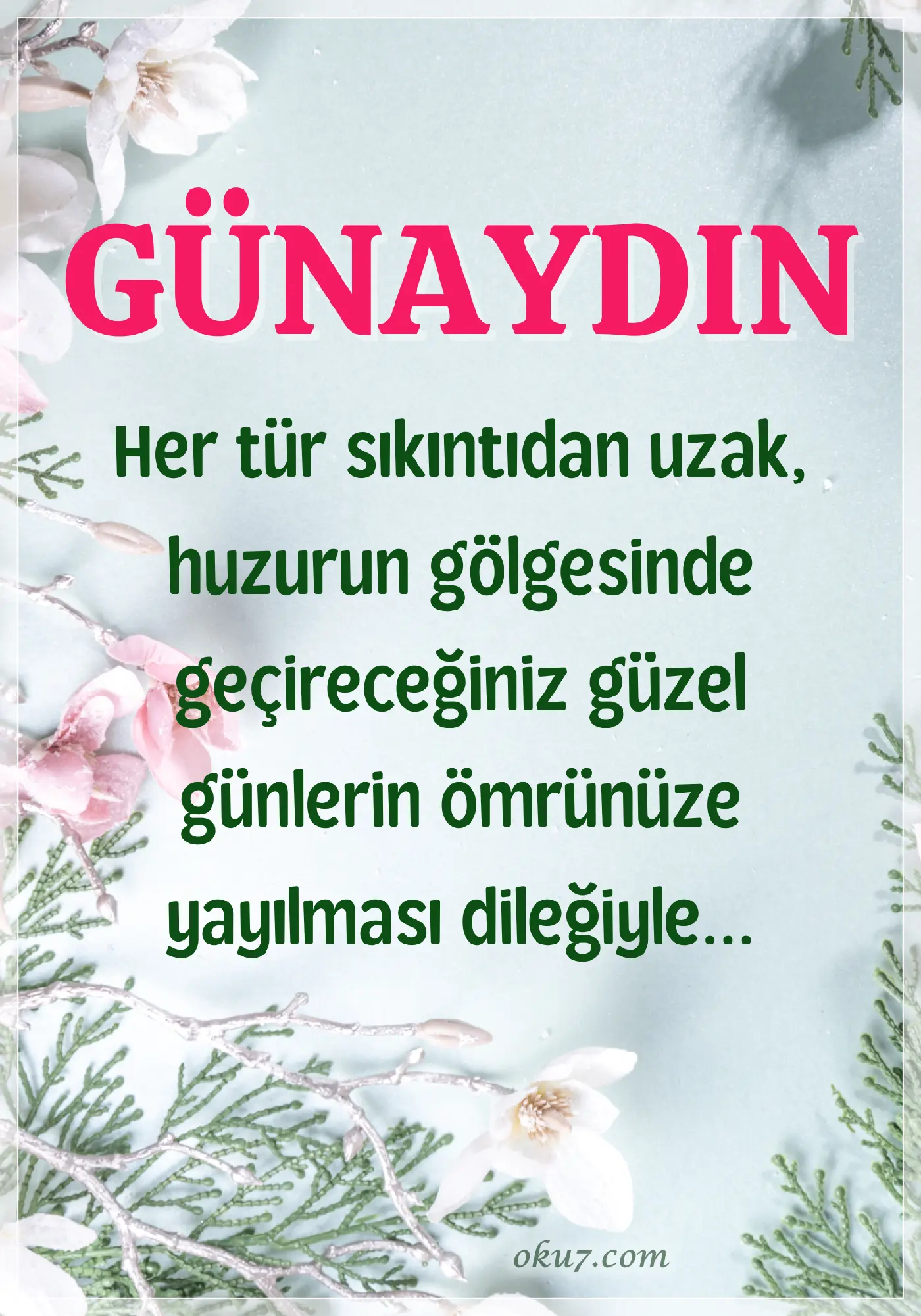 resimli güzel sözlü günaydın iyi sabahlar mesajı