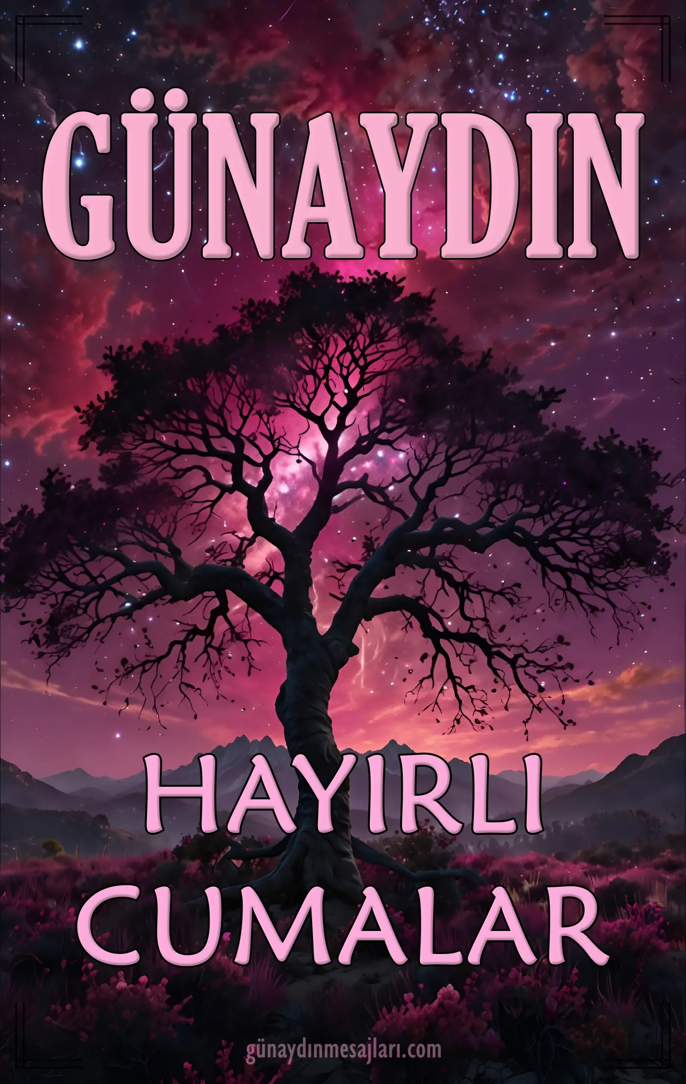 resimli günaydın hayırlı cumalar mesajı