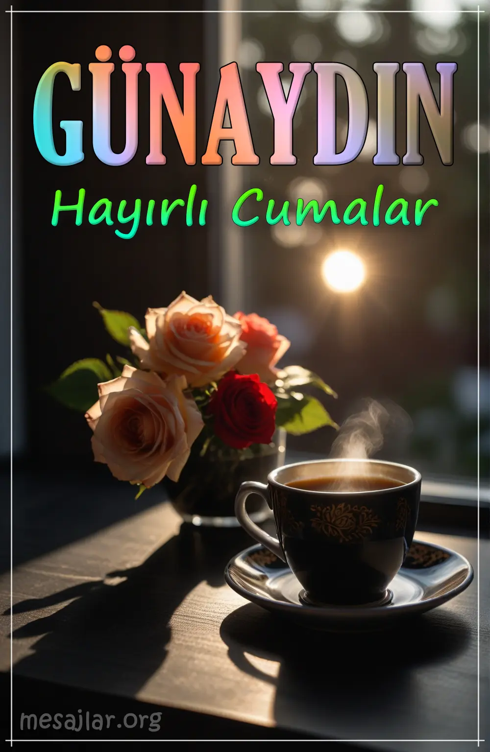 resimli günaydın hayırlı cumalar mesajı