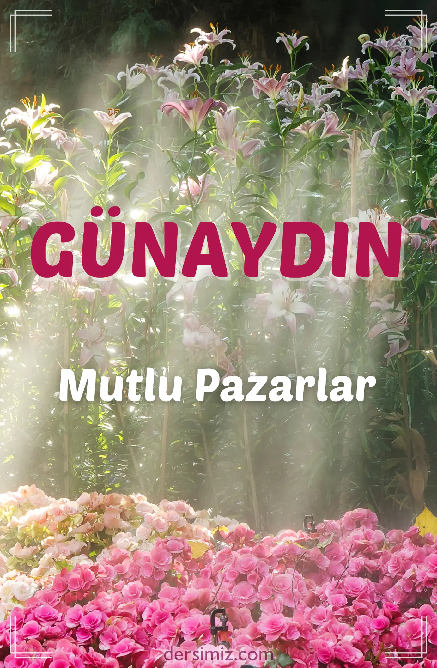 resimli günaydın iyi sabahlar mesajı