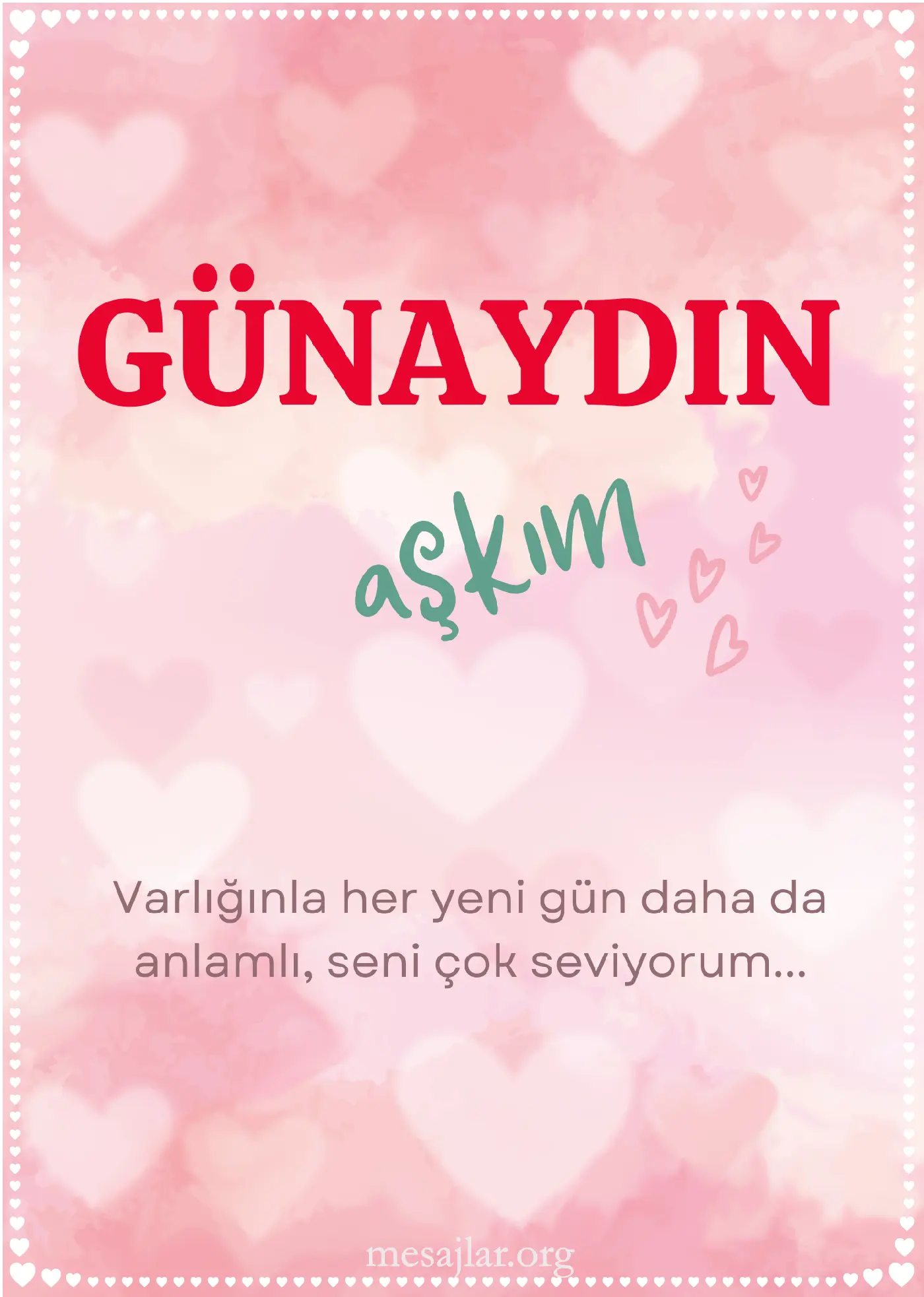 sevgiliye resimli günaydın iyi sabahlar mesajı