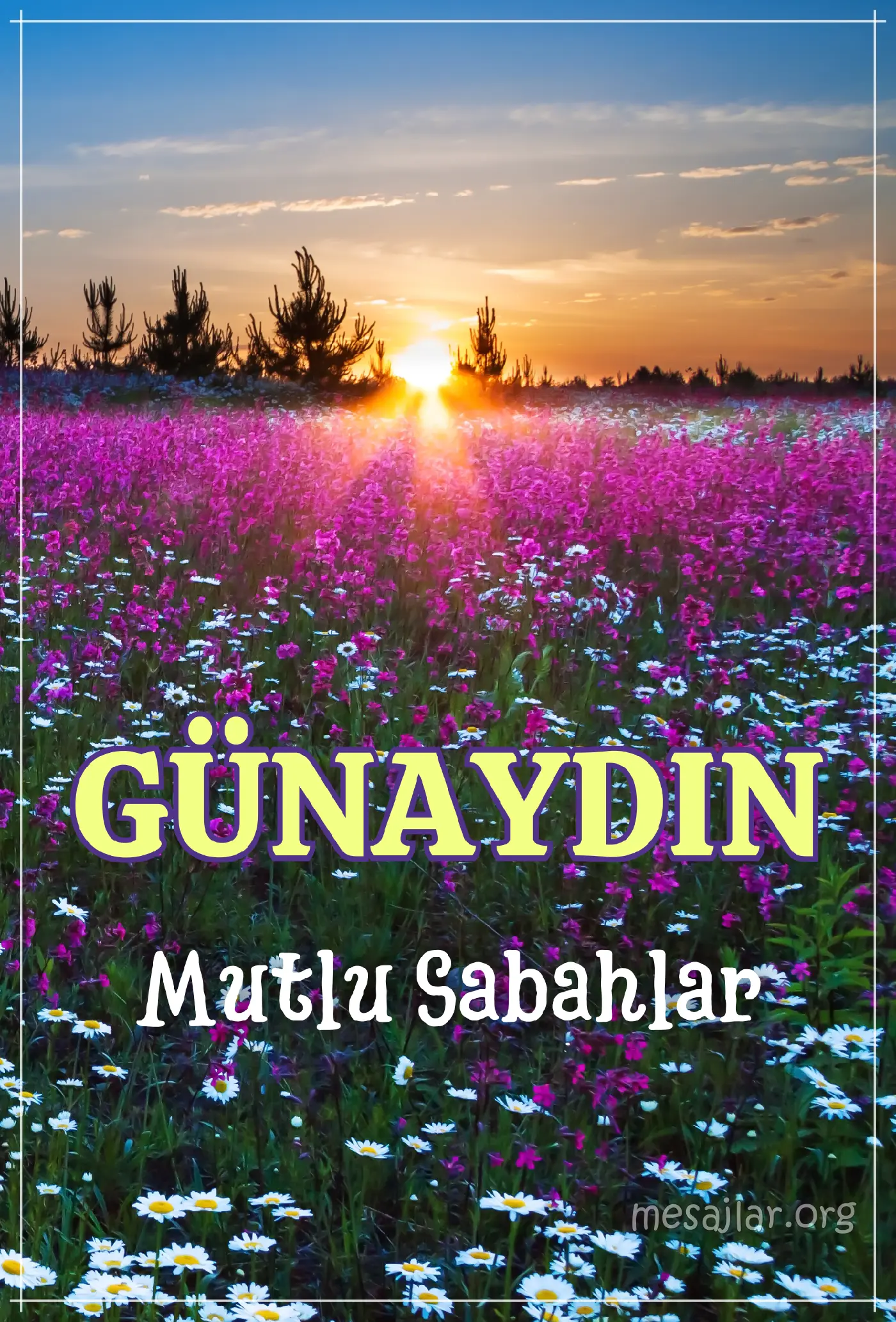 resimli günaydın iyi sabahlar mesajı