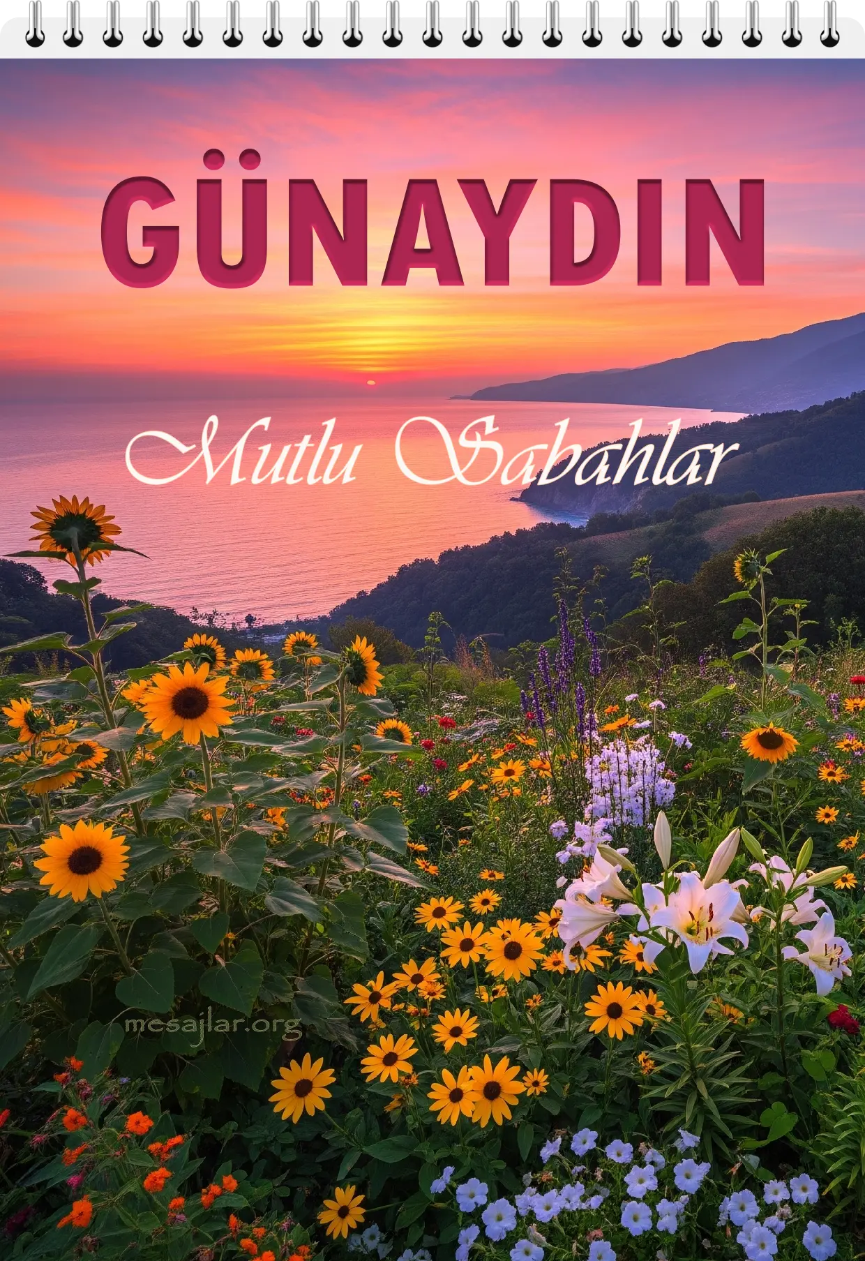 resimli günaydın iyi sabahlar mesajı