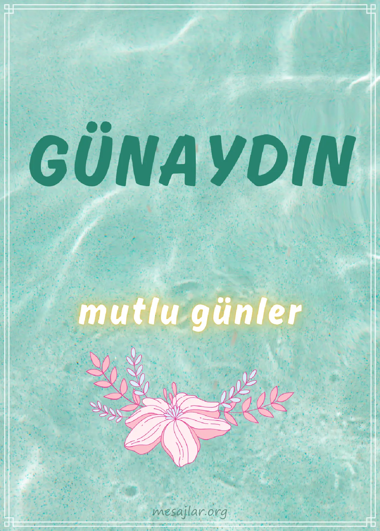 resimli günaydın iyi sabahlar mesajı pazartesi günü
