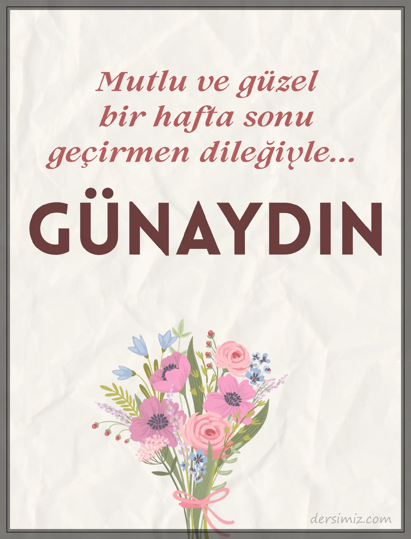 resimli günaydın iyi sabahlar mesajı