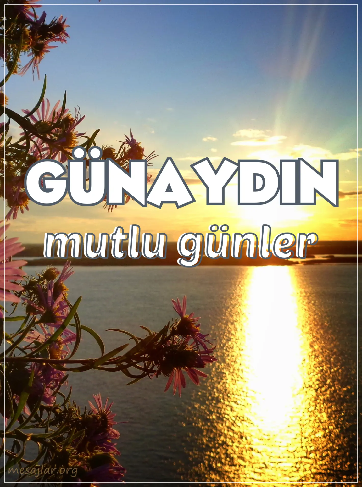 resimli günaydın iyi sabahlar mesajı