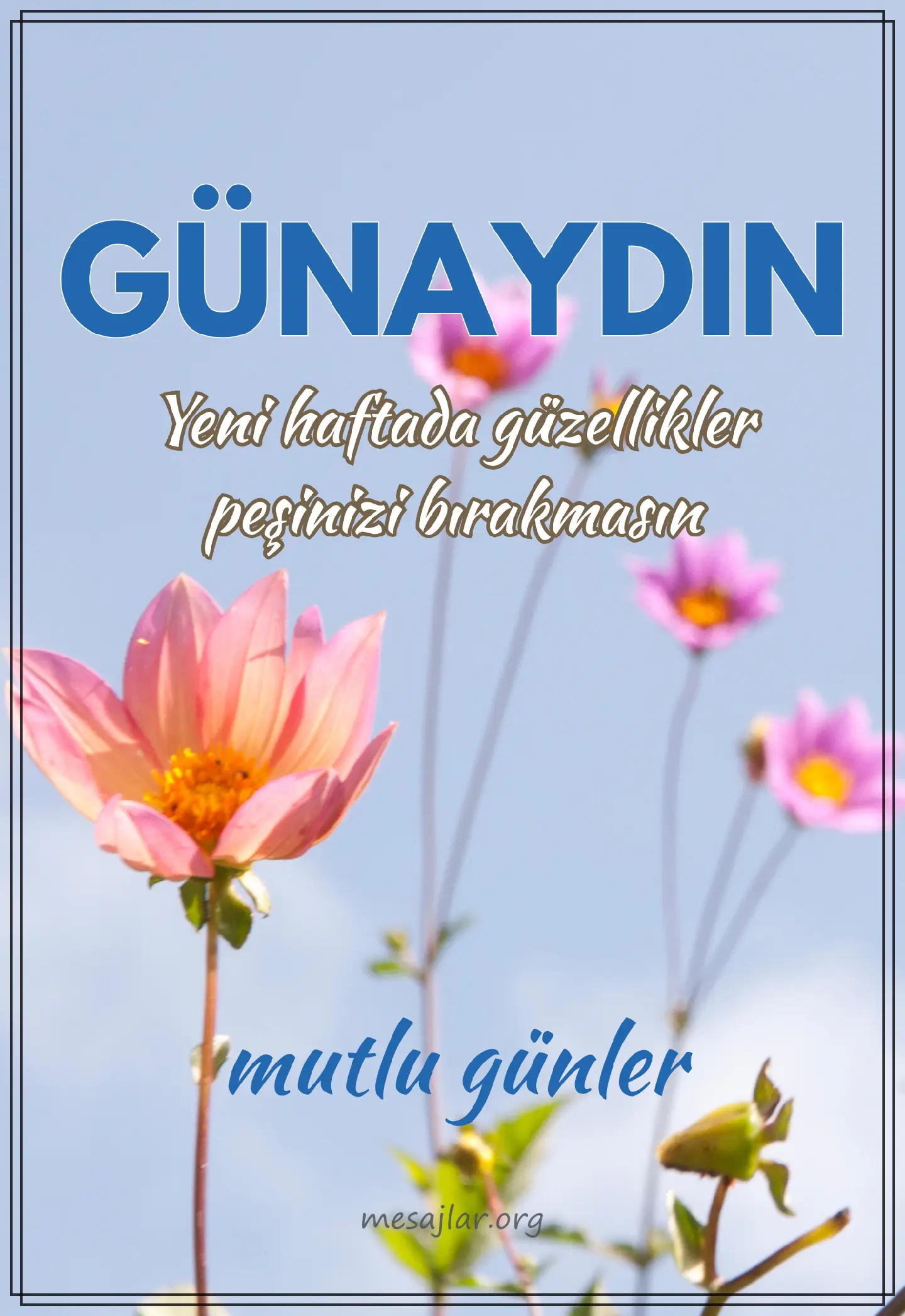 resimli günaydın iyi sabahlar mesajı