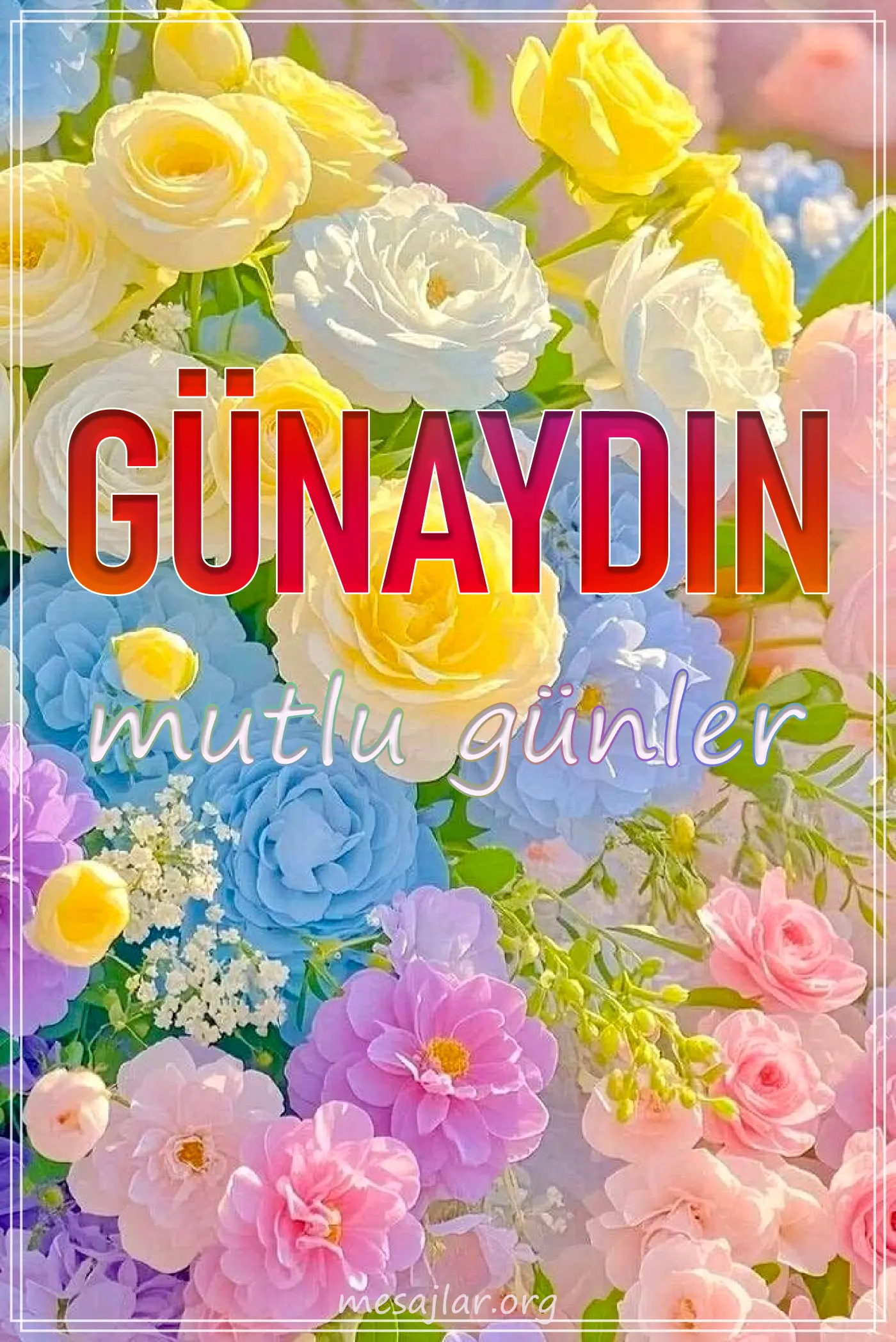 Resimli Günaydın İyi Sabahlar Mesajı