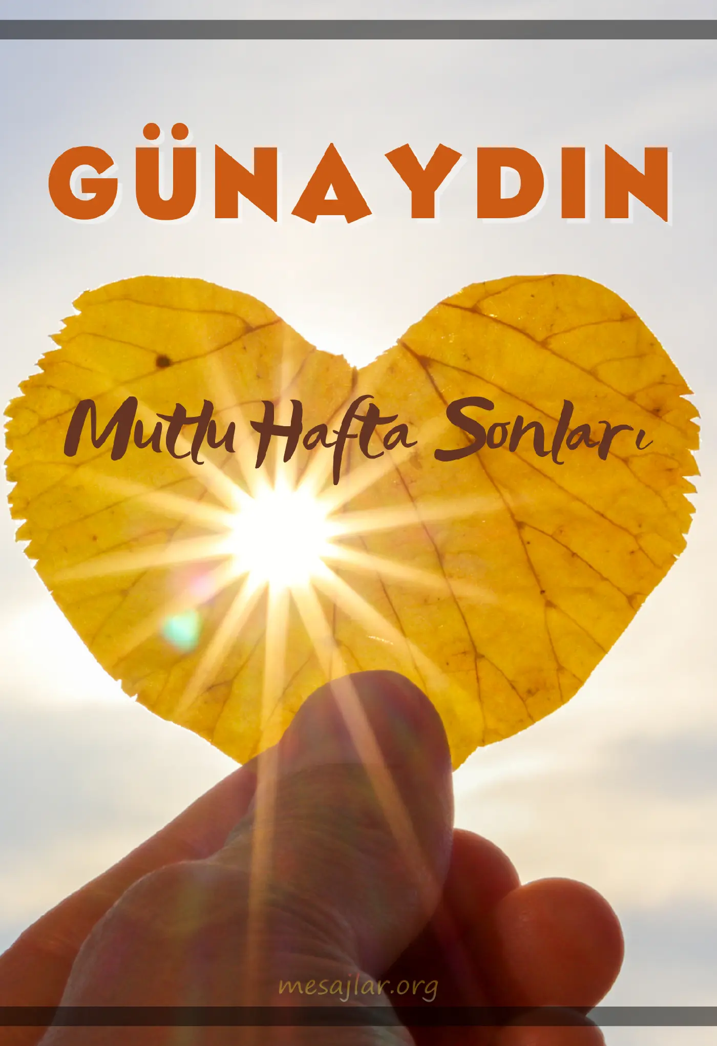 hafta sonu resimli günaydın iyi sabahlar mesajı