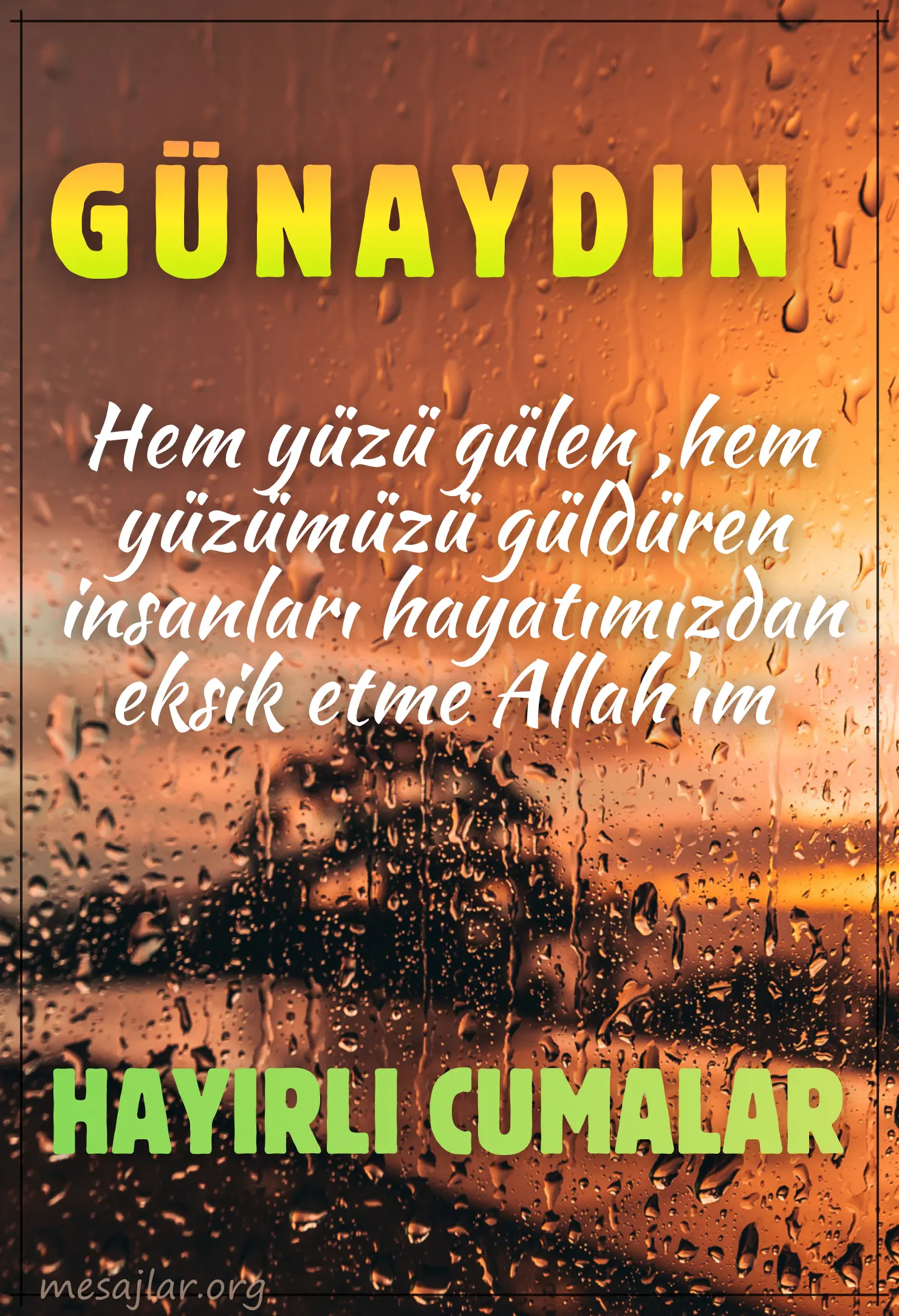 cuma günü resimli günaydın iyi sabahlar mesajı