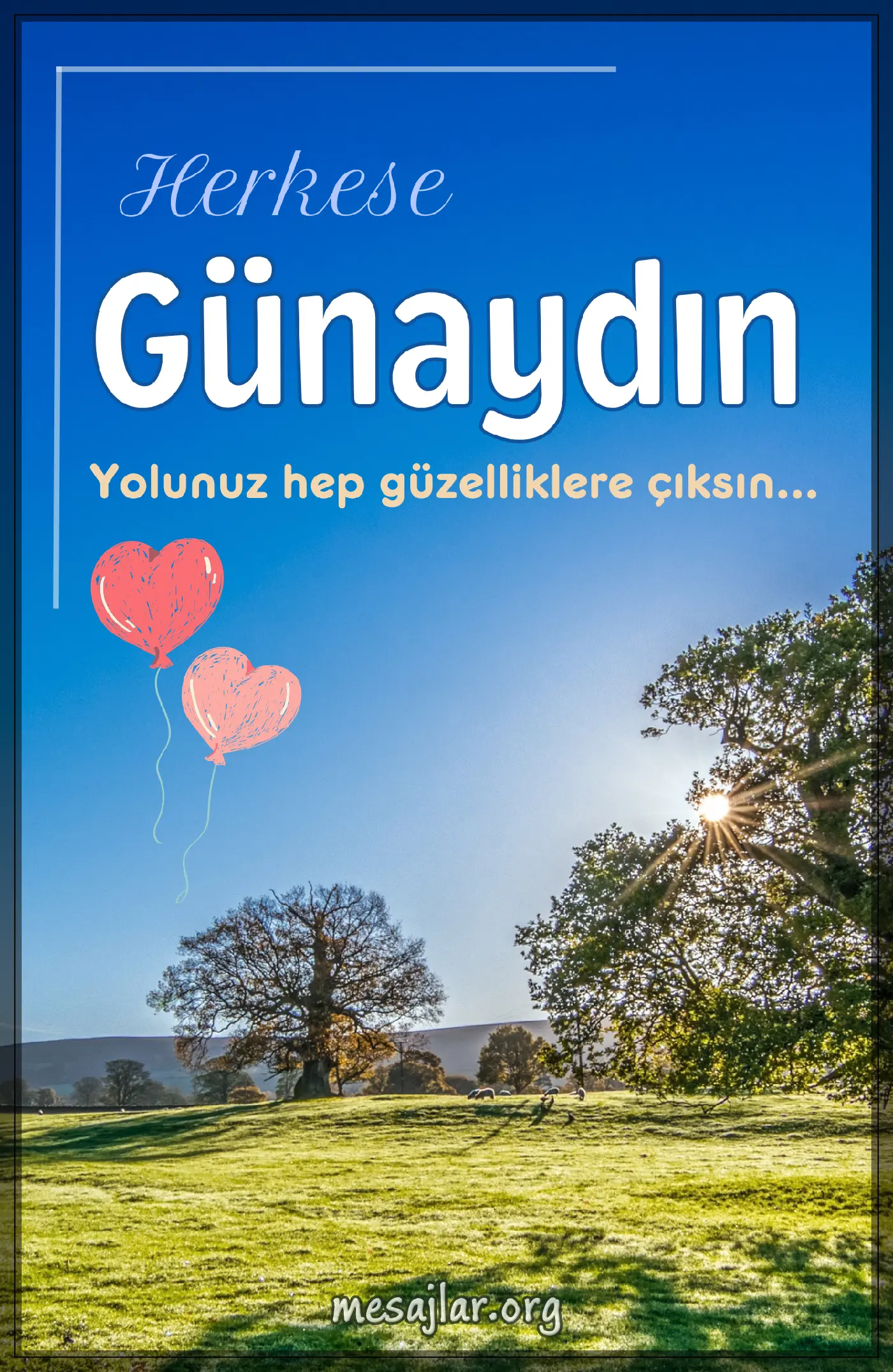 resimli günaydın iyi sabahlar mesajı