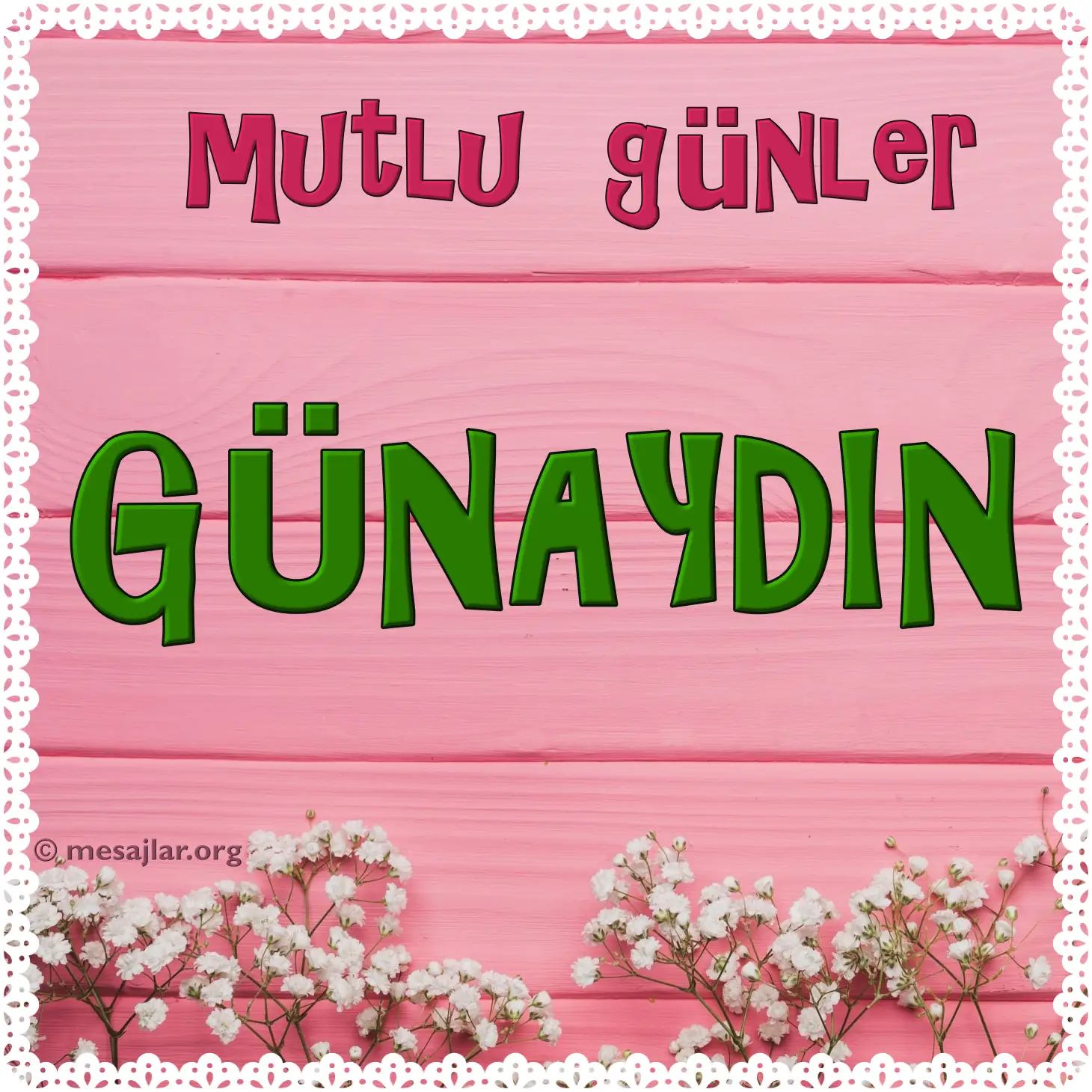 resimli günaydın iyi sabahlar mesajı