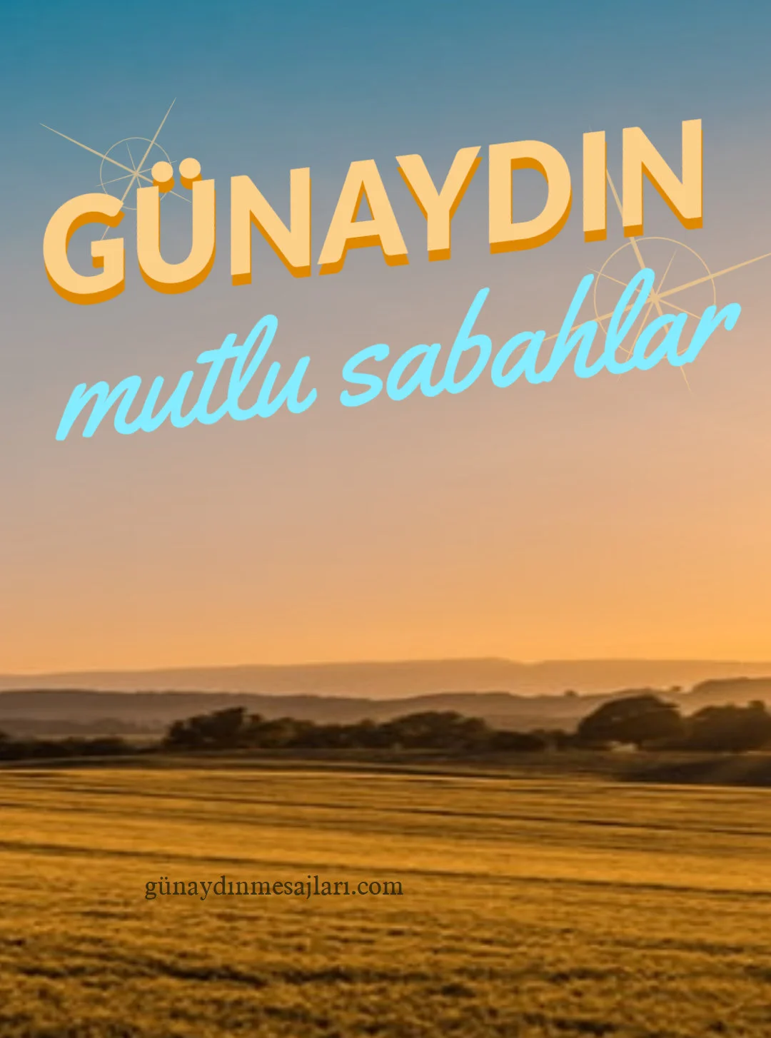 resimli günaydın mutlu sabahlar mesajı