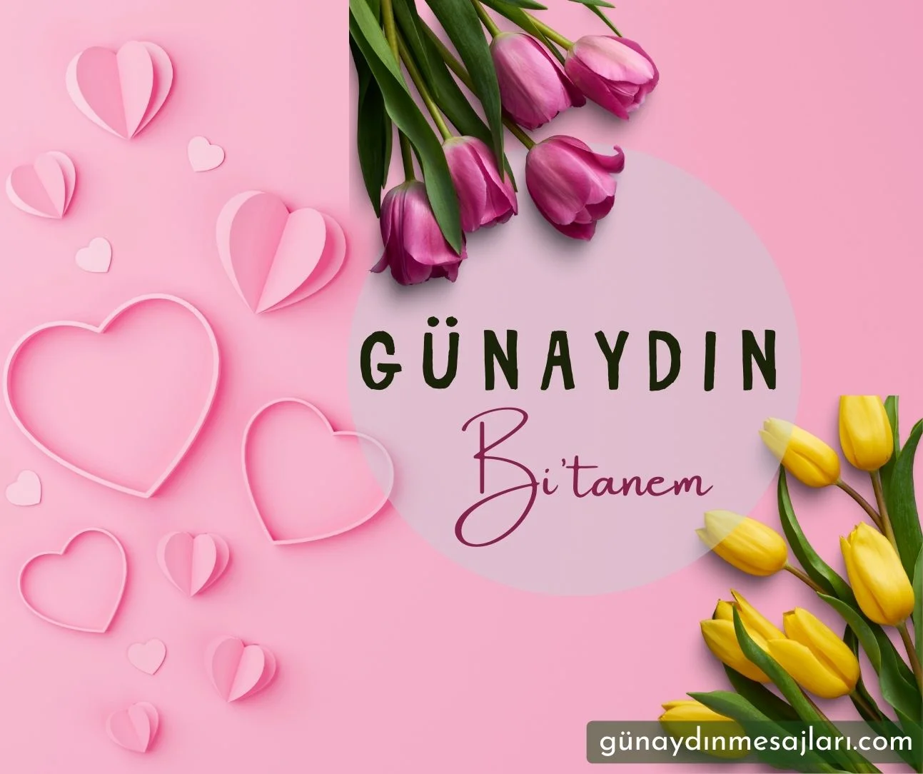resimli günaydın bitanem mesajı