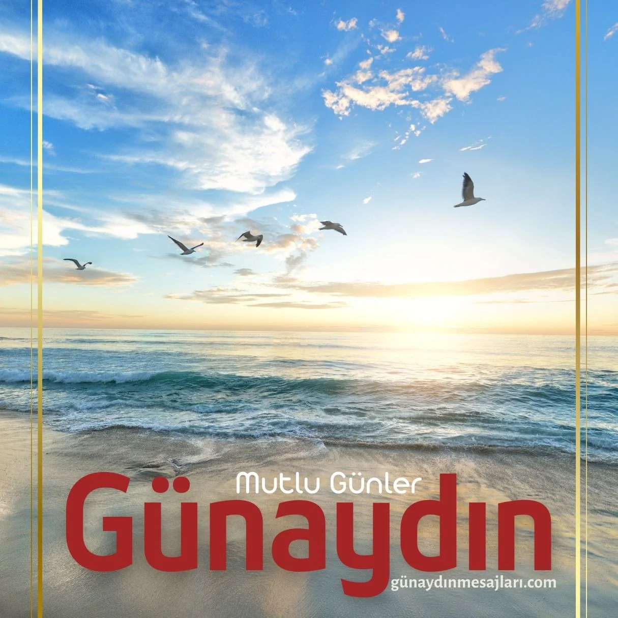 resimli günaydın iyi sabahlar mesajı