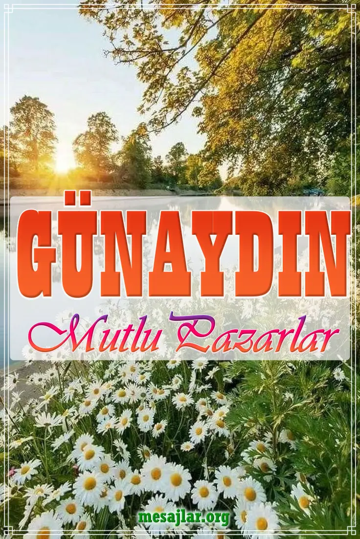 resimli günaydın iyi sabahlar mesajı